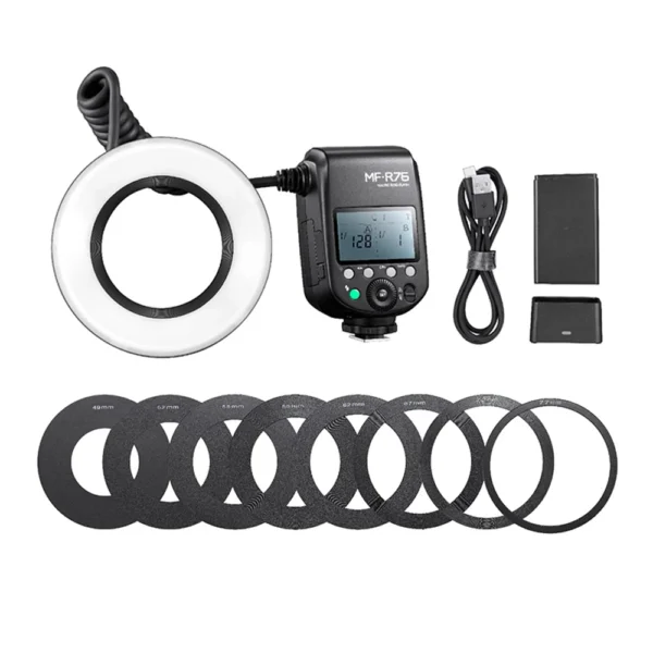 فلاش ماكرو Godox MF-R76 لتصوير الأسنان والماكرو