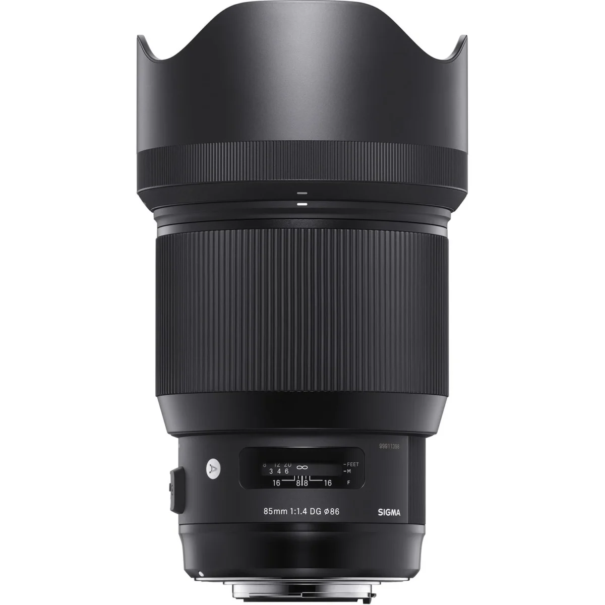 عدسة سيجما 85mm Art مستعملة بحالة جيدة جدًا بنسبة 80% بفتحة f/1.4 لتصوير البورتريه واللقطات الاحترافية