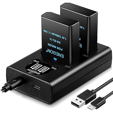 شواحن وبطاريات الكاميرات الأصلية لجميع الموديلات – Camera Batteries & Chargers
