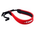 حزام كاميرا مطاطي من Canon باللون الأحمر – مناسب لكاميرات DSLR
