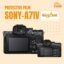سكرينة حماية زجاج (Screen Protector) لكاميرا سوني Sony a7 IV