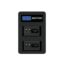 Beston E6NH Dual Battery Charger for Canon
