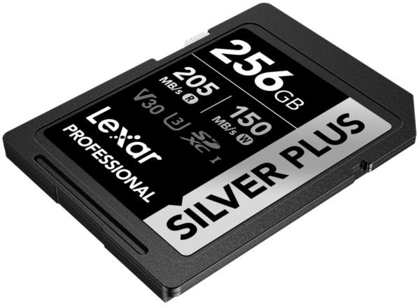 كارت ميموري Lexar 256GB بسرعة 205MB/s - تخزين ضخم