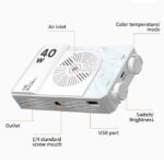 ⁦كشاف 40 واط بمروحة داخلية – إضاءة قوية مع تبريد ذكي لأداء مستقر وطويل الأمد⁩ - الصورة ⁦3⁩