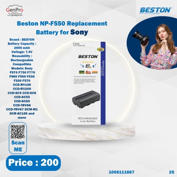 بطارية بيستون F550