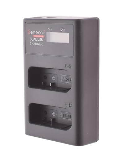 شاحن جينرال مزدوج لبطاريات نيكون EN-EL15