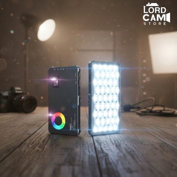 Mamen SL-C02 RGB LED – كشاف RGB احترافي صغير للتصوير والفيديو